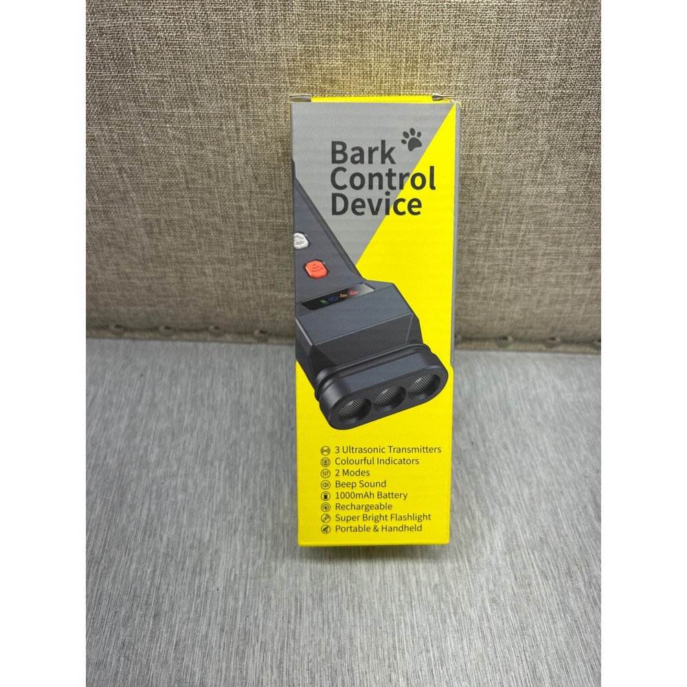 Ultrasonic Bark Control Device N30 Handheld Rechargeable Dog Trainer Flashlight
